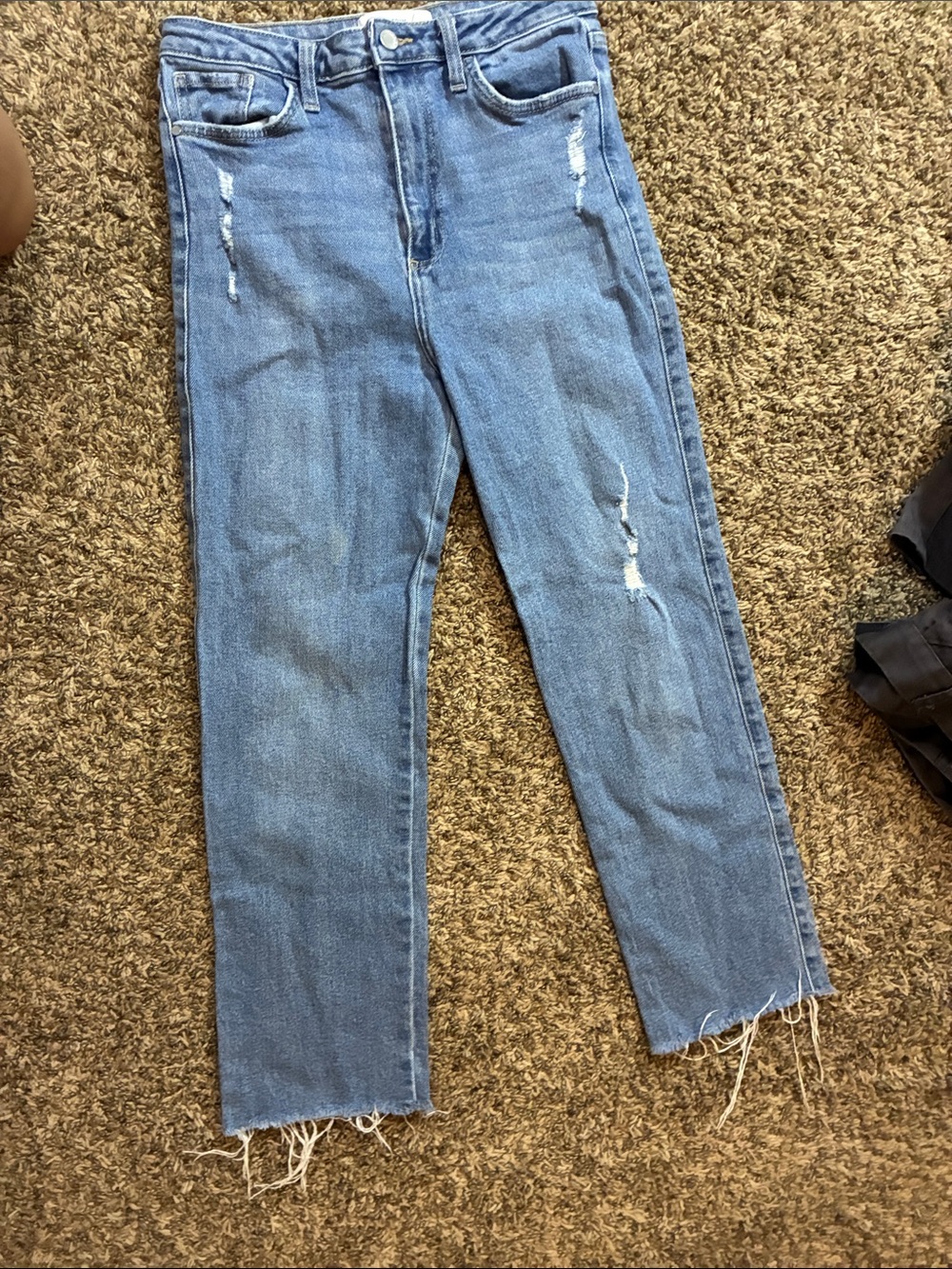 Just Black Denim size 30 (fits more like a 28 imo!)